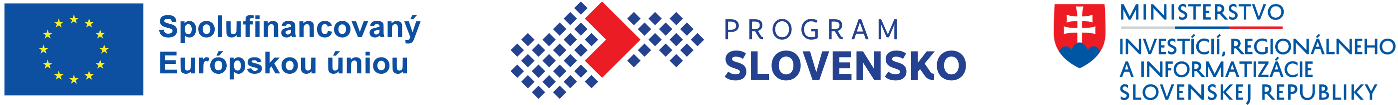 Program Slovensko - Spolufinancované Európskou úniou